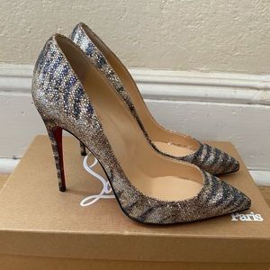 Louboutin pigalle 100 Glitter Sirene